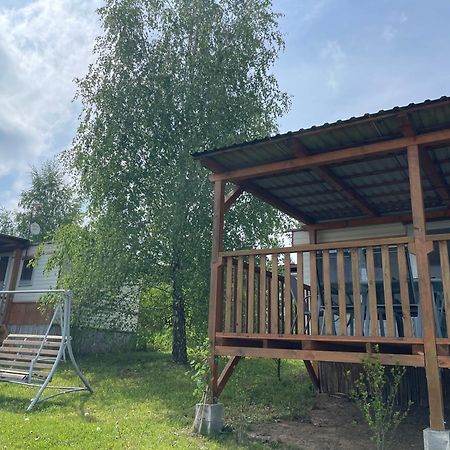 Вилла Mobilheim Na Louce Vyrovice Экстерьер фото