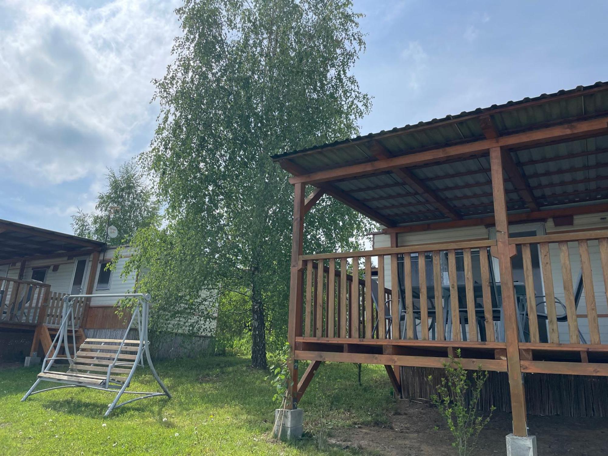 Вилла Mobilheim Na Louce Vyrovice Экстерьер фото